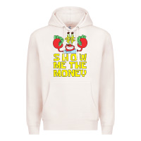 Pale Pink mr krabs show me the money Premium Hoodie - artisFamous