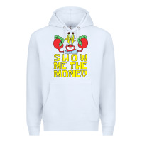 White mr krabs show me the money Premium Hoodie - artisFamous