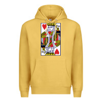 Antique Gold king of hearts Premium Hoodie - artisFamous