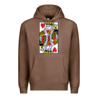 Chestnut king of hearts Premium Hoodie - artisFamous