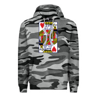 Slate Camo king of hearts Premium Hoodie - artisFamous