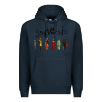 Navy GENESIS Premium Hoodie - artisFamous