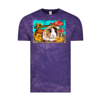 Cloud Purple Guinea Pig Kid's Vintage Tee - LillyAllenDesigns