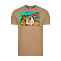 Vintage Coffee Guinea Pig Kid's Vintage Tee - LillyAllenDesigns