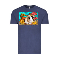 Vintage Denim Guinea Pig Kid's Vintage Tee - LillyAllenDesigns