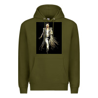 Army Green adam lambert 01 Premium Hoodie - artisFamous