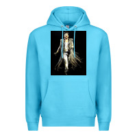 Ocean Blue adam lambert 01 Premium Hoodie - artisFamous