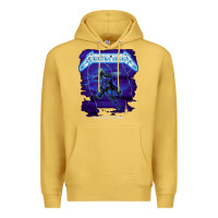 Antique Gold blast the lightning Premium Hoodie - artisFamous