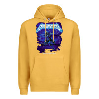 Mustard blast the lightning Premium Hoodie - artisFamous