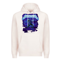 Pale Pink blast the lightning Premium Hoodie - artisFamous