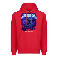Red blast the lightning Premium Hoodie - artisFamous