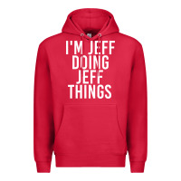 Cardinal i'm jeff doing jeff things shirt funny christmas gift idea Premium Hoodie - artisFamous