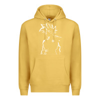 Antique Gold Goku Premium Hoodie - artisFamous