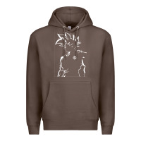 Coffee Goku Premium Hoodie - artisFamous