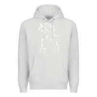 Dove Grey Goku Premium Hoodie - artisFamous