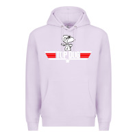 Lilac top dog Premium Hoodie - artisFamous