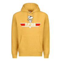 Mustard top dog Premium Hoodie - artisFamous