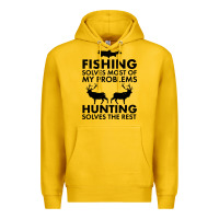 Lemon funny fishing and hunting Premium Hoodie - artisFamous