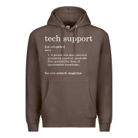 Coffee funny tech support definition Premium Hoodie - artisFamous
