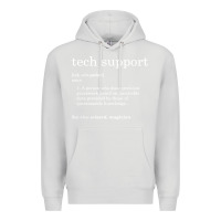 Dove Grey funny tech support definition Premium Hoodie - artisFamous