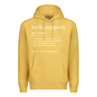 Antique Gold funny tech support definition Premium Hoodie - artisFamous