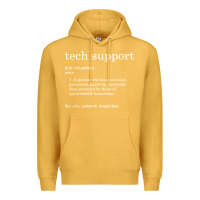 Mustard funny tech support definition Premium Hoodie - artisFamous
