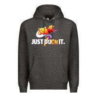 Charcoal Heather pooh just pooh Premium Hoodie - artisFamous