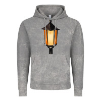 Cloud Rock street lamp Vintage Hoodie - BarkalooDesign