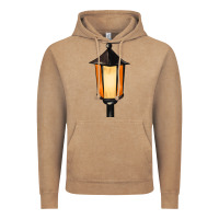 Vintage Coffee street lamp Vintage Hoodie - BarkalooDesign