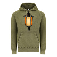Vintage Olive street lamp Vintage Hoodie - BarkalooDesign