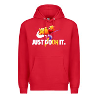 Red pooh just pooh Premium Hoodie - artisFamous