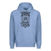 Colony Blue Essential Design Premium Hoodie - artisFamous