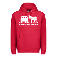 Cardinal everyone poops Premium Hoodie - artisFamous