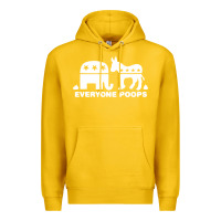 Lemon everyone poops Premium Hoodie - artisFamous