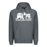 Rock everyone poops Premium Hoodie - artisFamous