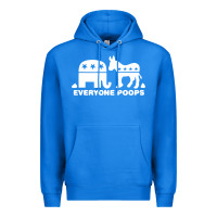 True Royal everyone poops Premium Hoodie - artisFamous
