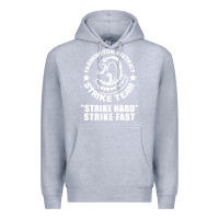 Heather Grey farmington strike team Premium Hoodie - artisFamous