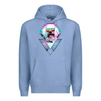 Colony Blue bichons frise dog vintage Premium Hoodie - artisFamous