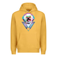 Mustard bichons frise dog vintage Premium Hoodie - artisFamous