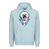 Blue Mist bichons frise dog vintage Premium Hoodie - artisFamous