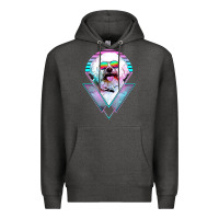 Charcoal Heather bichons frise dog vintage Premium Hoodie - artisFamous