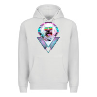 Dove Grey bichons frise dog vintage Premium Hoodie - artisFamous
