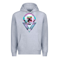 Heather Grey bichons frise dog vintage Premium Hoodie - artisFamous
