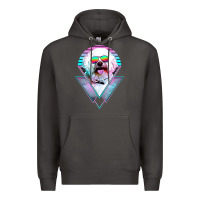 Smoke bichons frise dog vintage Premium Hoodie - artisFamous