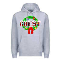 Heather Grey chest nuts Premium Hoodie - artisFamous
