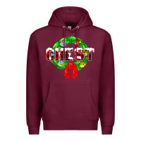 Burgundy chest nuts Premium Hoodie - artisFamous