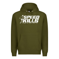 Army Green henry ruggs speed kills Premium Hoodie - artisFamous