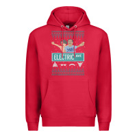 Cardinal pardon my take electric avenue ugly christmas sweater Premium Hoodie - artisFamous
