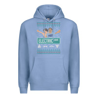 Colony Blue pardon my take electric avenue ugly christmas sweater Premium Hoodie - artisFamous