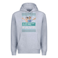 Heather Grey pardon my take electric avenue ugly christmas sweater Premium Hoodie - artisFamous